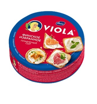 Сыр плавленый Viola с лисичками в ломтиках г