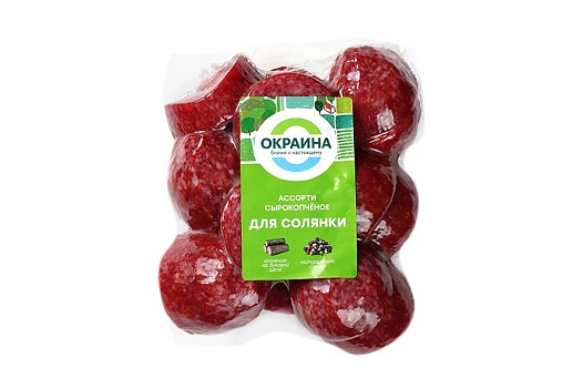 Ассорти сырокопченое для солянки ~500г от магазина Окраина