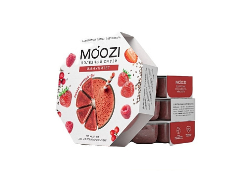 Смузи замороженный MOOZI Иммунитет 150г от магазина Окраина