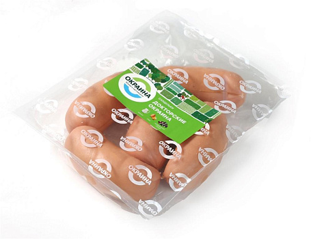 Сардельки Докторские в натуральной оболочке ~650г от магазина Окраина