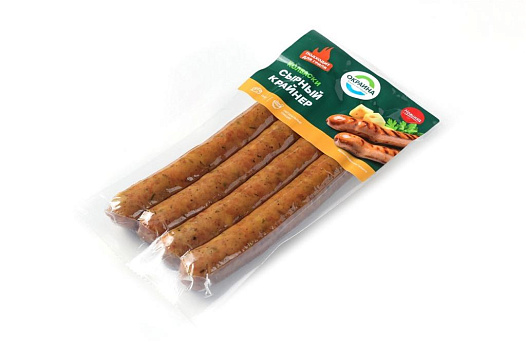 Колбаски Сырный Крайнер 340г от магазина Окраина