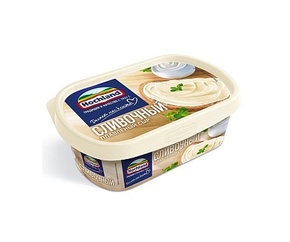 Сыр Хохланд плавленый Сливочный 200г ванна от магазина Окраина