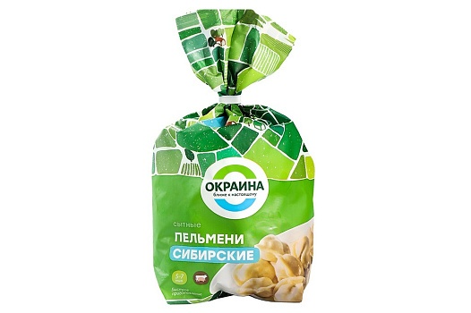 Пельмени Сибирские 800г от магазина Окраина