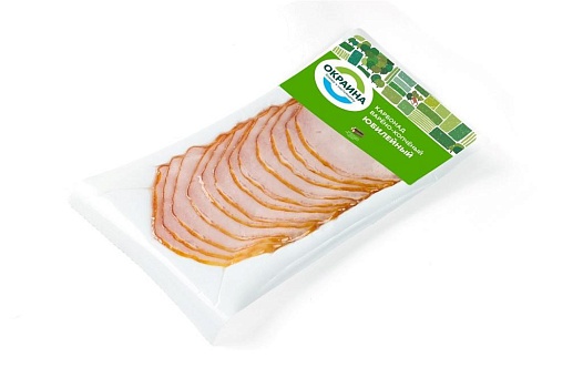 Карбонад Юбилейный варёно-копченый нарезка 150г от магазина Окраина