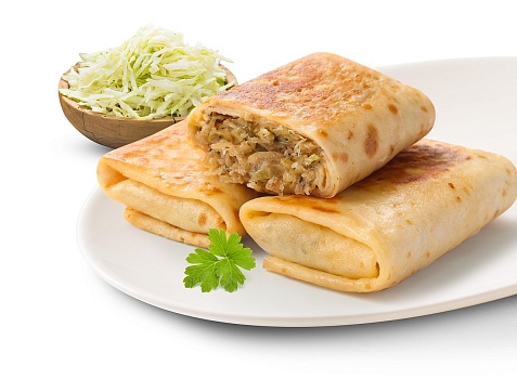 Блинчики с капустой 225г от магазина Окраина