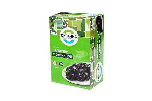 Пельмени с олениной 500г от магазина Окраина