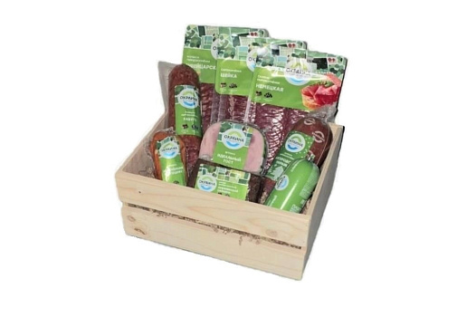 Подарочный бокс "Мясной" от магазина Окраина