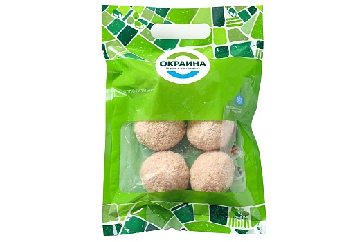 Биточки Куриные замороженные 450г от магазина Окраина
