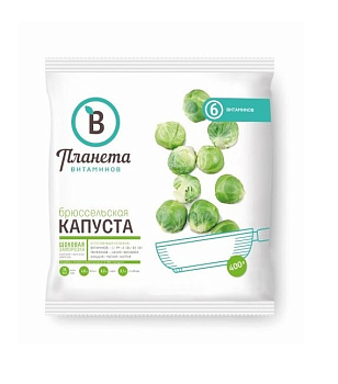 Капуста Брюссельская Планета Витаминов 400г от магазина Окраина