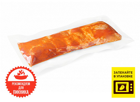 Ребрышки свиные Барбекю в пакете для запекания ~1,1кг от магазина Окраина