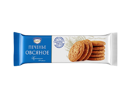 Печенье Полет овсяное классическое 300г от магазина Окраина