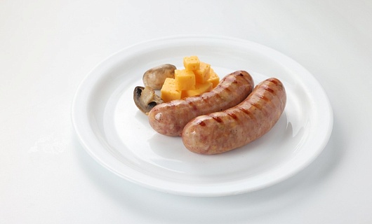 Колбаски Французские с сыром и грибами ~300г от магазина Окраина