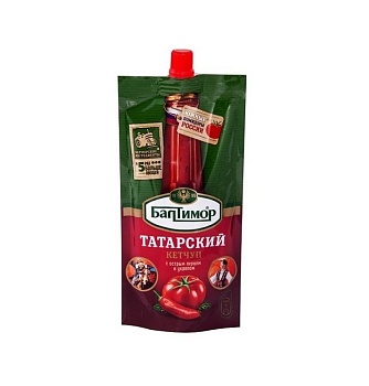 Кетчуп Балтимор Татарский 260г дой-пак от магазина Окраина