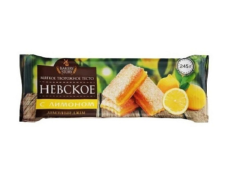 Изделие сдобное Bakery Story Невское с лимоном 245г от магазина Окраина