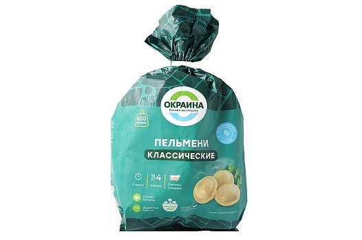 Пельмени Классические 800г от магазина Окраина