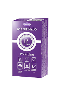 Магний+В6 PolarLine, капсулы 840 мг, №30 от магазина Окраина