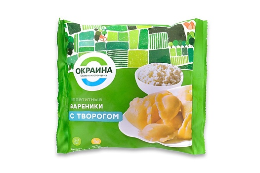 Вареники с творогом 500г от магазина Окраина