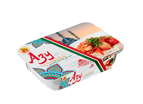 Азу из индейки с золотистым рисом Государь 300г зам от магазина Окраина