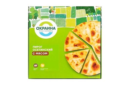 Пирог осетинский с мясом 500г замороженный от магазина Окраина