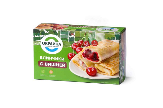 Блинчики с вишней замороженные 450г от магазина Окраина