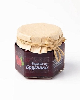 Варенье из брусники Арктический вкус 300г ст/б от магазина Окраина