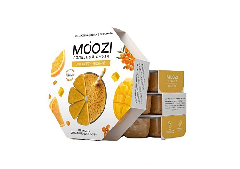 Смузи замороженный MOOZI Энергетический 150г от магазина Окраина