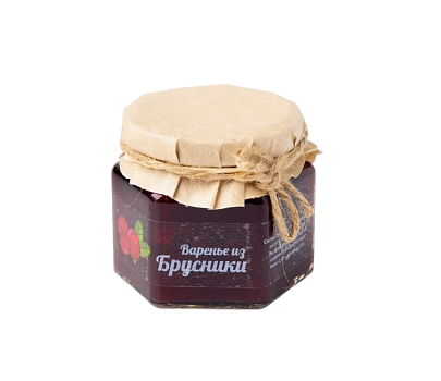 Варенье из брусники Арктический вкус 120г ст/б от магазина Окраина