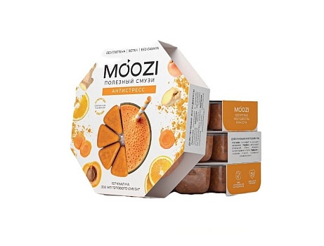 Смузи замороженный MOOZI Антистресс 150г от магазина Окраина