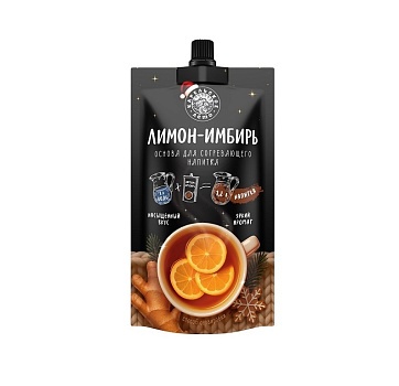 Основа для напитка Карельское лето Лимон-имбирь 200г дой-пак от магазина Окраина