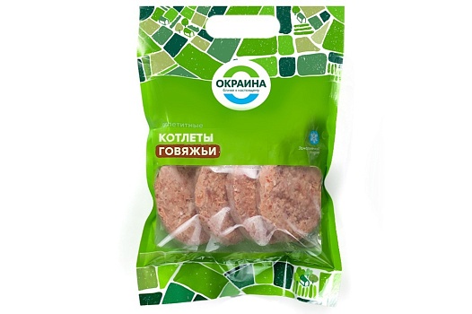 Котлеты говяжьи 300г от магазина Окраина