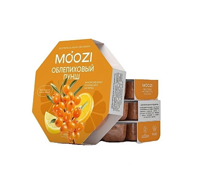 Пунш облепиховый замороженный MOOZI 150г от магазина Окраина