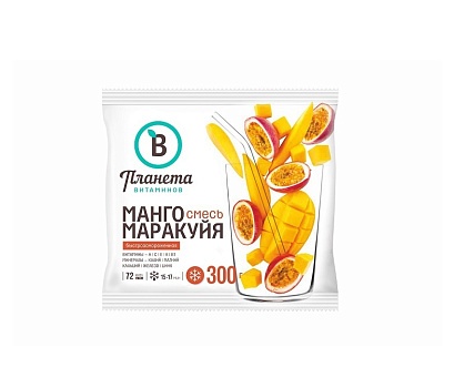 Смесь Манго-маракуйя Планета Витаминов 300г от магазина Окраина
