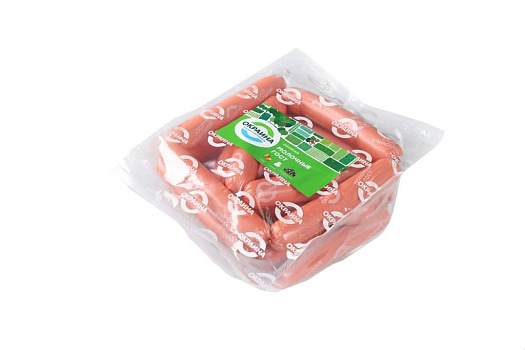 Сосиски Молочные ГОСТ в оболочке полиамид ~1,3кг от магазина Окраина