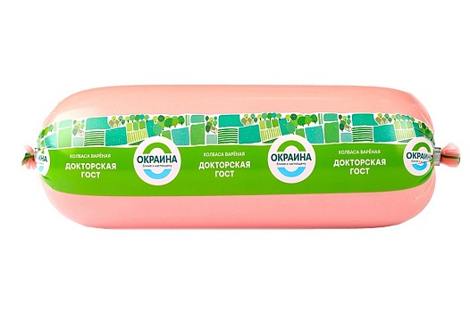 Докторская ГОСТ колбаса вареная в оболочке полиамид ~1,3кг от магазина Окраина