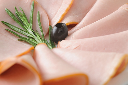 Карбонад Юбилейный варёно-копченый нарезка ~550г от магазина Окраина