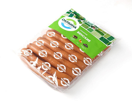 Сосиски Венские в съедобной оболочке ~1кг от магазина Окраина