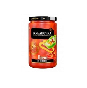 Лечо КУБАНОЧКА по-болгарски 470г от магазина Окраина