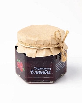 Варенье из клюквы Арктический вкус 300г ст/б от магазина Окраина