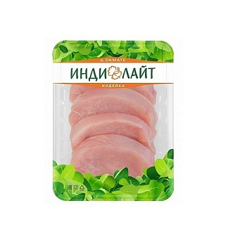 Котлета натуральная из индейки Индилайт 400г охл от магазина Окраина