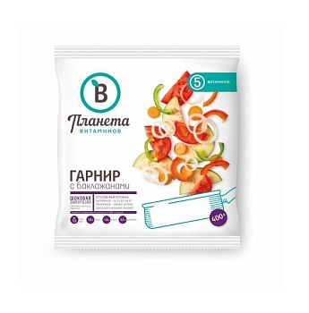Гарнир с баклажанами Планета Витаминов 400г от магазина Окраина