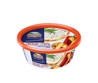 Сыр Хохланд творожный овощи-гриль 140г от магазина Окраина