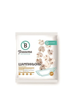 Шампиньоны резаные Планета Витаминов 400г от магазина Окраина