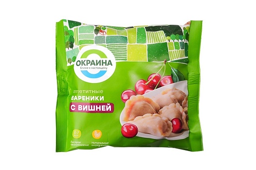 Вареники с вишней 500г от магазина Окраина
