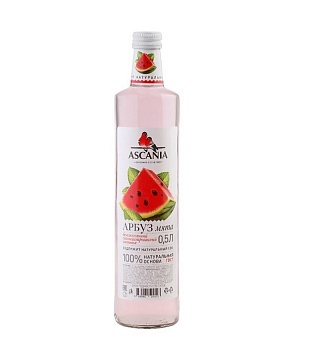 Лимонад Аскания Арбуз-мята 0,5л ст/б от магазина Окраина