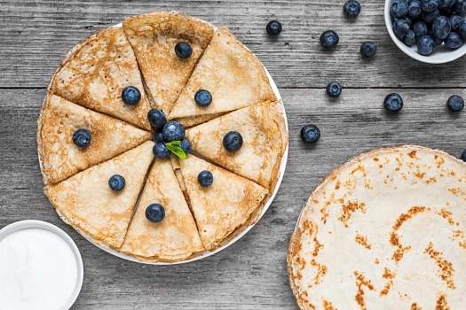 Блинчики Домашние (без начинки) 390г замороженные от магазина Окраина