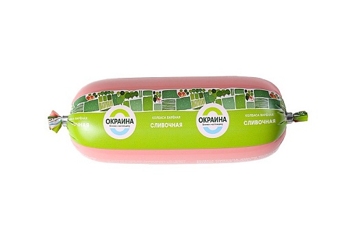 Сливочная колбаса вареная 400г от магазина Окраина