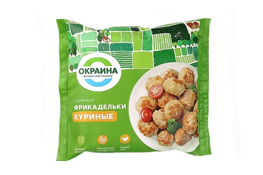 Фрикадельки Куриные 450г замороженные от магазина Окраина