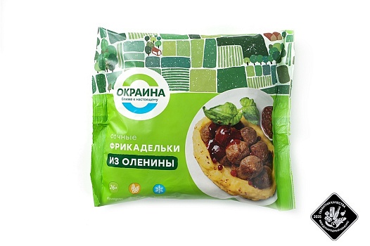 Фрикадельки из оленины 450г от магазина Окраина