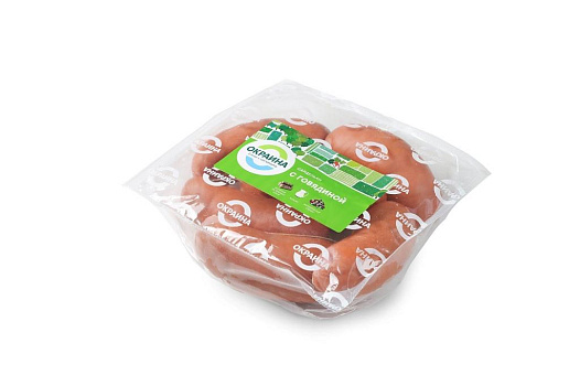 Сардельки с говядиной ~650г от магазина Окраина