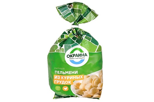 Пельмени из куриных грудок 800г от магазина Окраина